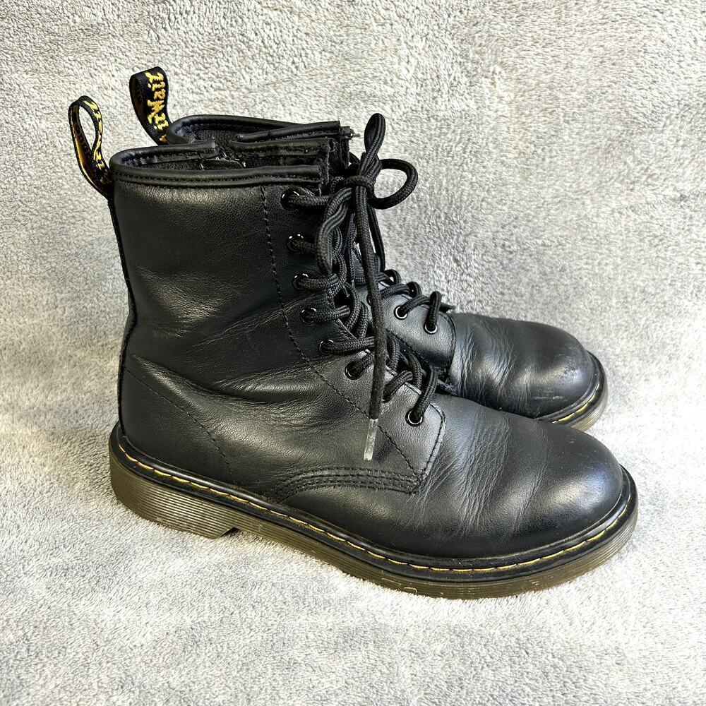 Dr. Martens 1460‎ Women’s 6 Black Leather Combat Boots Lace Up Punk Goth Grunge